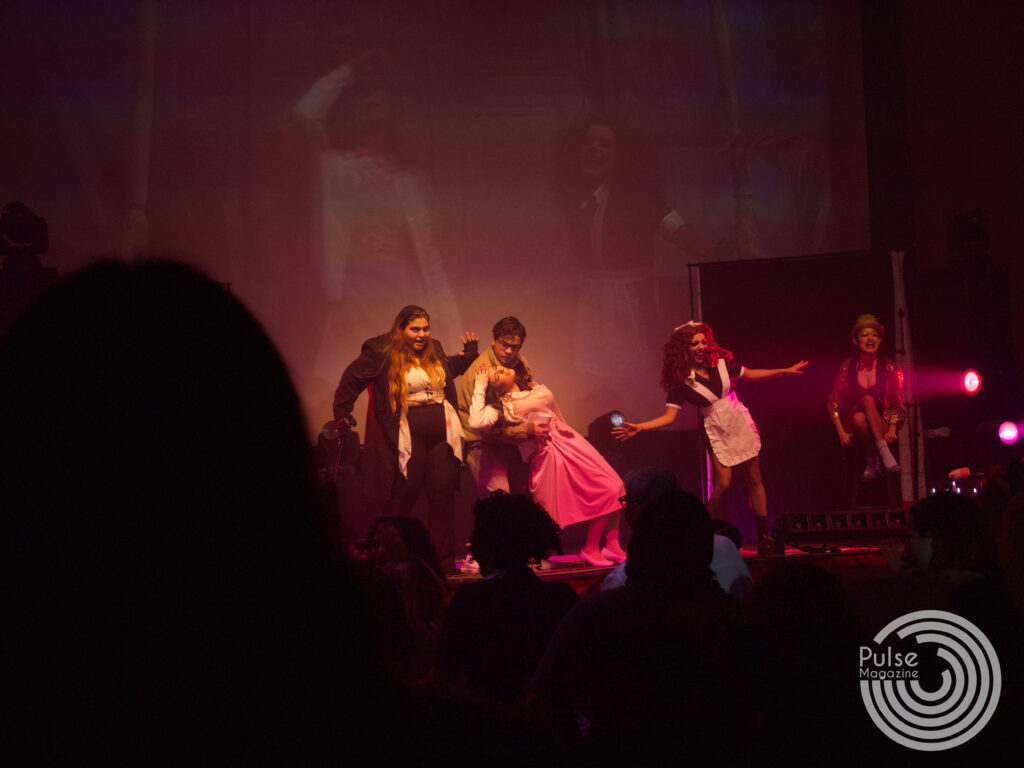 Cast of “Rocky Horror Picture Show” on stage Oct. 19. Nikole Salinas/Pulse