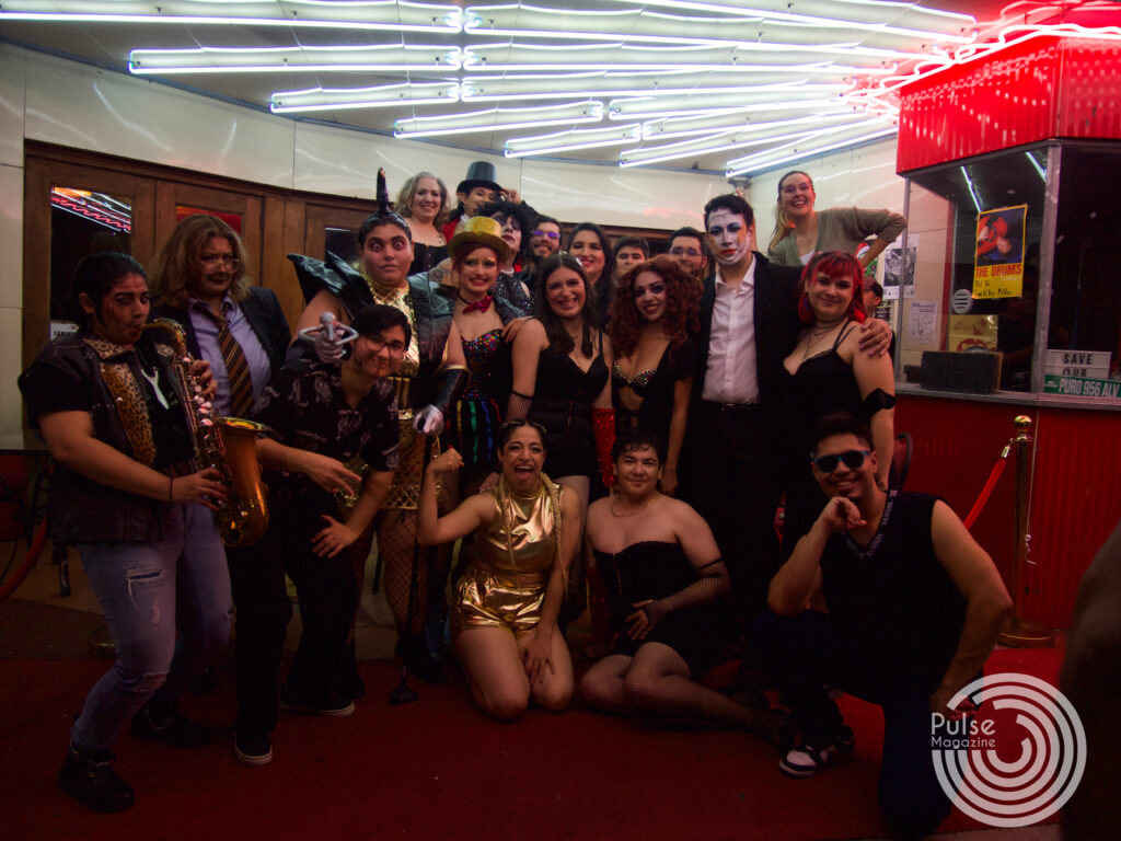 The cast of “Rocky Horror Picture Show” together Oct.19 after their performance. Nikole Salinas/ Pulse