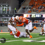 Vaqueros roar out Lions